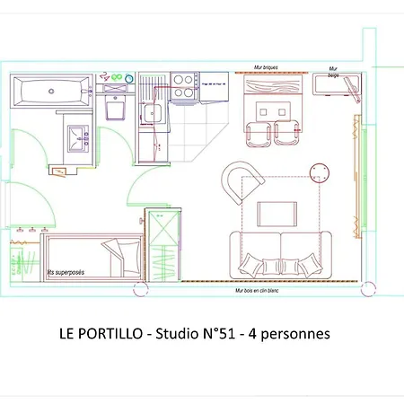 Le Portillo - Piscine - Pour 4 Personnes Mae-5003 Eaux-Bonnes