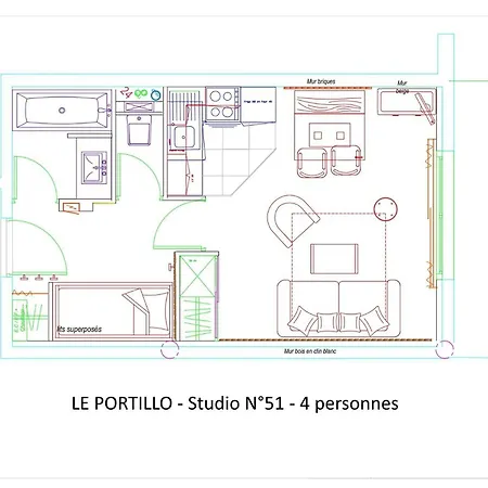 Apartmán Le Portillo - Piscine - Pour 4 Personnes Mae-5003 Eaux-Bonnes